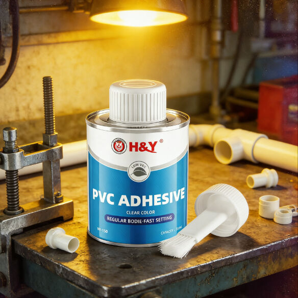 Plastic PVC Self Adhesive Solvent Cement Glue For PVC Pipe Fittings Strong Bonding