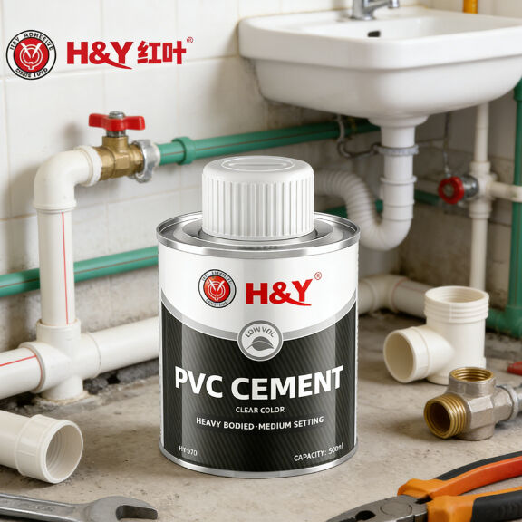 Most Popular PVC Cement Adhesive for Construction Plumbing & Pipe Fitting Strong Bonding Fast Setting Low VOC Clear Color Heavy Bodied Factory Direct