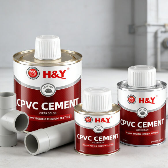 Premium CPVC Solvent Cement – High Quality Chloroprene Rubber Adhesive for Plumbing Construction And Pipe Fitting Strong Bonding Fast Setting Low VOC Clear Color