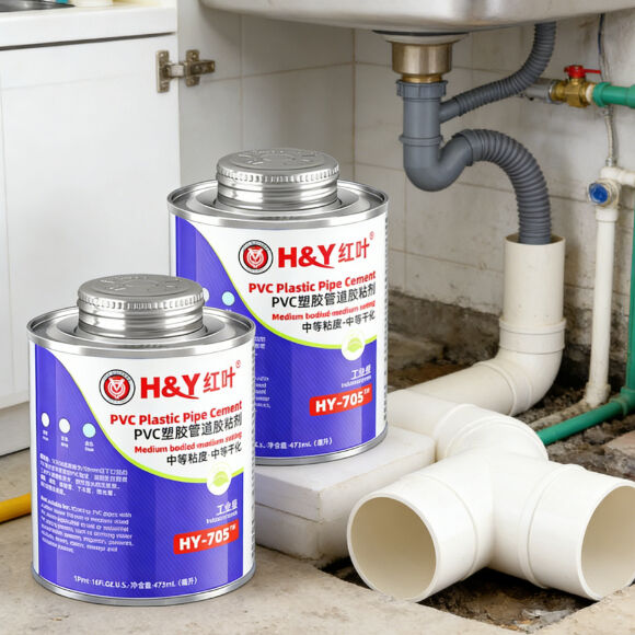 High Performance PVC Solvent Cement Glue Strong Bond Plastic Pipe Fitting Fast Curing