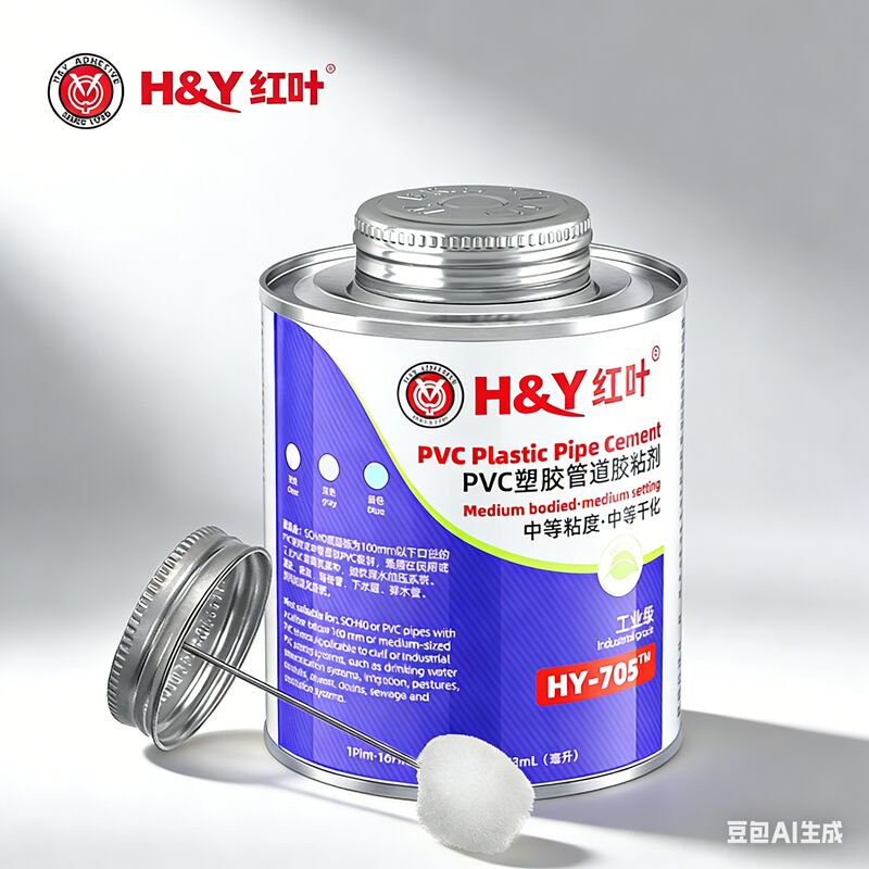 Industrial High Clear PVC Solvent Cement For Pipeline And Pipe Bonding Strong Adhesion OEM