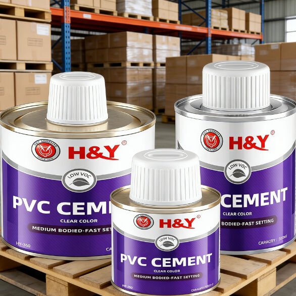 Fast Setting PVC Adhesive Pipe Fittings Connection PVC Solvent Cement Glue For Water Pipes