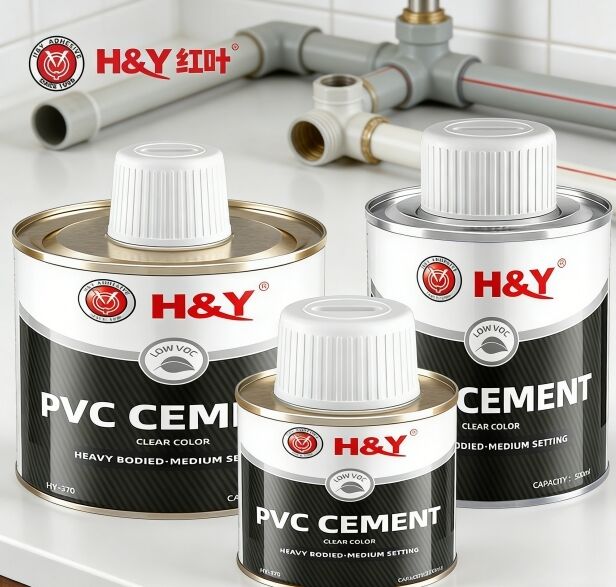 High VIscosity PVC Solvent Cement With Clear Color For Plastic Waterpipe Strong Adhesive