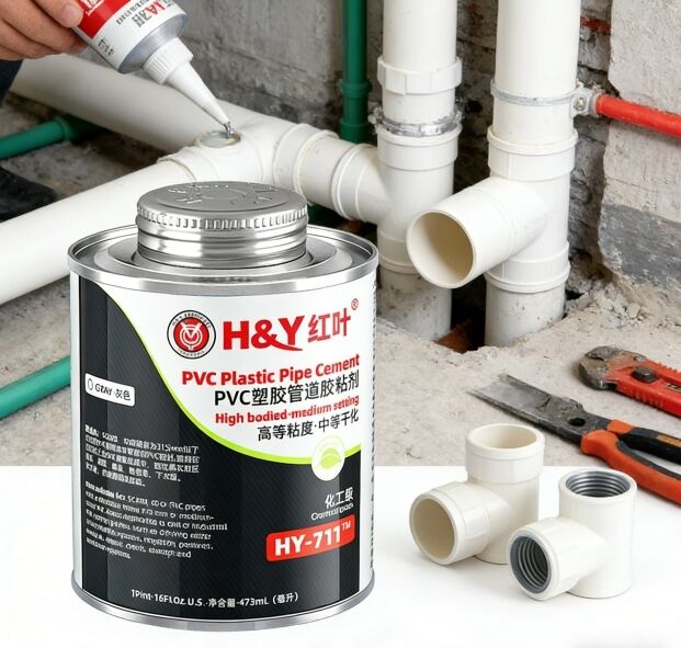 High Viscosity Polyvinyl Adhesive For Water Supply Pipe To Connect Plastic Pipe And Fitting