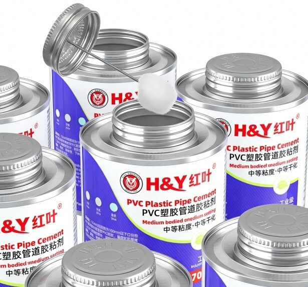 파이프 부품 조인트 케이블 거터용 투명 PVC 용제 시멘트 접착제 용제 기반