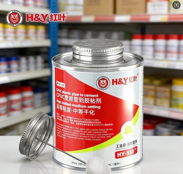 Red Colour High Viscosity Industry Grade CPVC Adhesive For High Pressure Plastic Water Pipe
