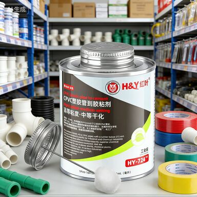 Industrial Grade High Viscosity Plastic Pipe CPVC Solvent Cement For Pipes And Fittings