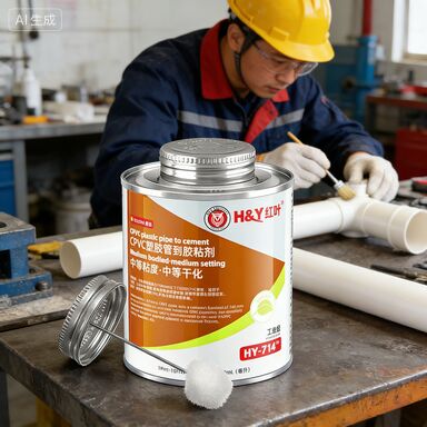 OEM Pipes And Fittings CPVC Solvent Cement For Hot And Cold Water Piping