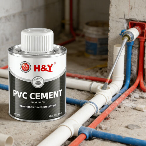 Most Popular PVC Cement Adhesive for Construction Plumbing & Pipe Fitting Strong Bonding Fast Setting Low VOC Clear Color Heavy Bodied Factory Direct