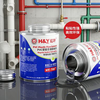 High Performance PVC Glue Adhesive Cement Strong Bond Fast Cure PVC Pipe Cement for Tube and Fitting Connection