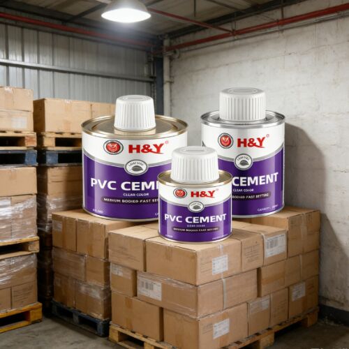 Fast Setting PVC Adhesive Pipe Fittings Connection PVC Solvent Cement Glue For Water Pipes