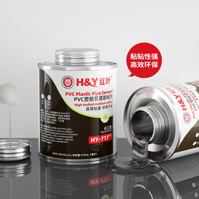 Bom preço Cimento solvente de PVC de corpo pesado de alta viscosidade para cola de PVC de fixação forte on-line