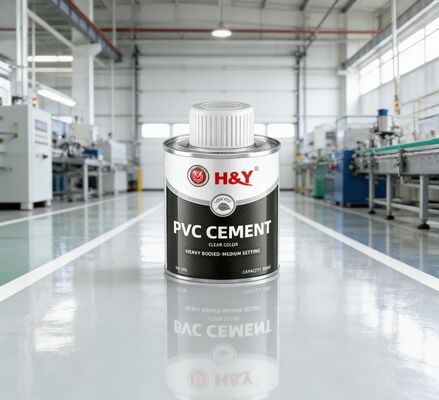 قیمت خوب چسب چپکدار PVC با ویسکوزیتی بالا برای سیستم های لوله کشی صنعتی PVC آنلاین