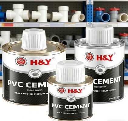 Prezzo buono Colla solvente per tubi in PVC ad alta viscosità personalizzata OEM per condotte industriali in linea