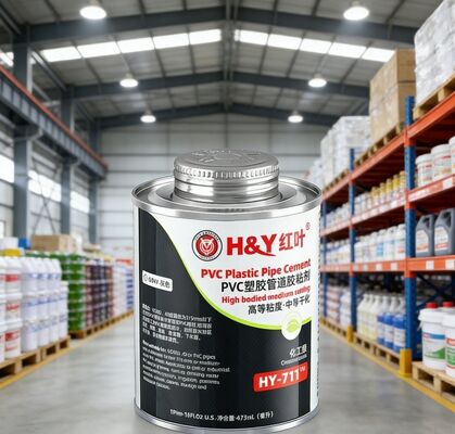 Goede prijs PVC-harspijp oplosmiddel cement PVC-lijm van hoge viscositeit voor het binden en repareren van pijpleidingen online