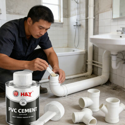 Buen precio Cemento disolvente de PVC de alta resistencia para tuberías de agua caliente y pluviales, secado rápido, unión fuerte, peso neto 500g, precio mayorista directo de fábrica en línea