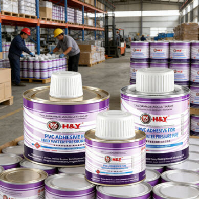 Good price Construction clear PVC Cement For Hot And Raining Water Pipe 100g 500g online