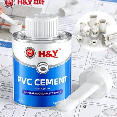 Goede prijs Sneldrogende PVC Lijm Hoge Transparantie PVC Pijp Cement Oplosmiddel Constructie online